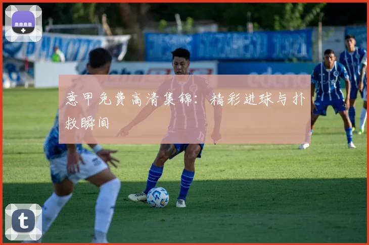 意甲免费高清集锦:精彩进球与扑救瞬间