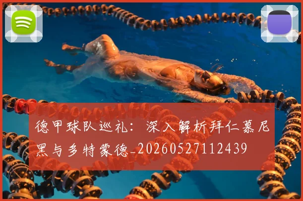 德甲球队巡礼：深入解析拜仁慕尼黑与多特蒙德_20260527112439